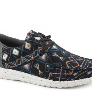 Chaussure aztec noir pour femme