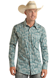 Chemise à manches longues pour homme