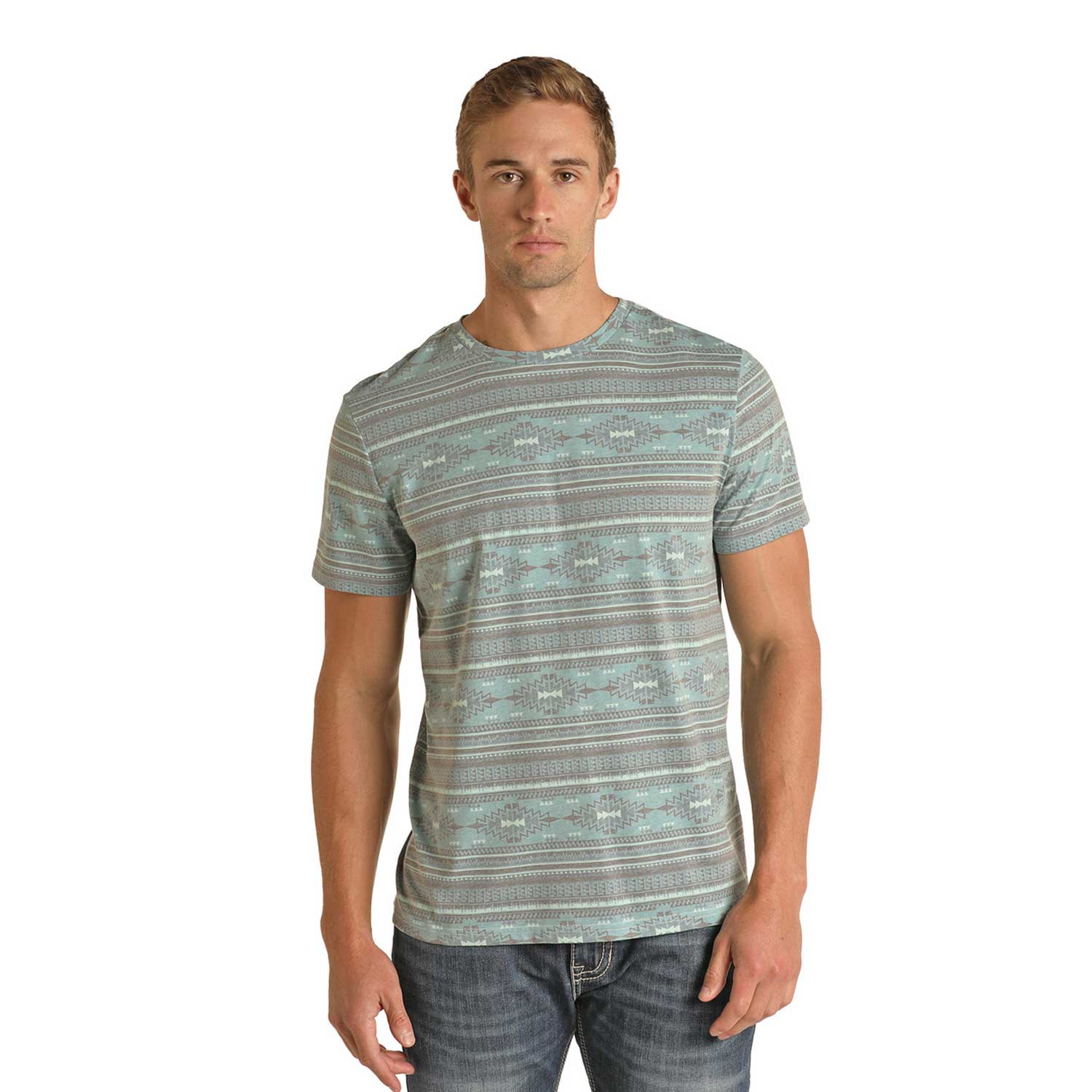 Chandail à motifs aztec pour homme