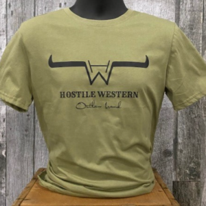 Chandail vert Hostile Western
