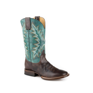 Bottes Roper turquoise pour femme