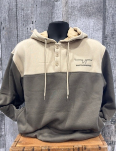 Hoodie Beige/vert Hostile Western