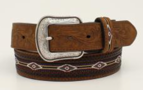 Ceinture aztec bleu