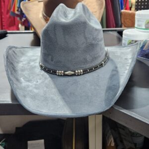 Chapeau de feutre gris