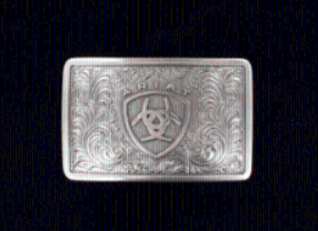 Boucle Ariat en argent antique