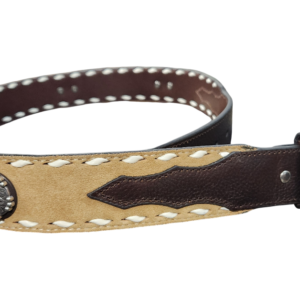 Ceinture Nocona Beige/étoile