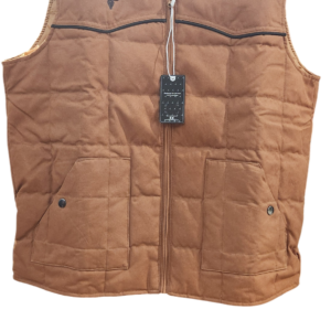 Veste sans manches orange Shack Story