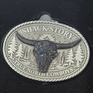 Boucle de ceinture noir/argent Shack Story