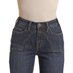 Jeans motif occidental