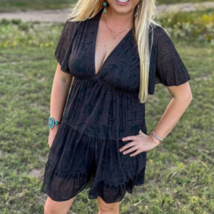 Robe Tooled in black