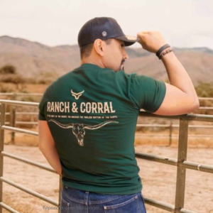 Chandail Vert/jaune Ranch & Corral