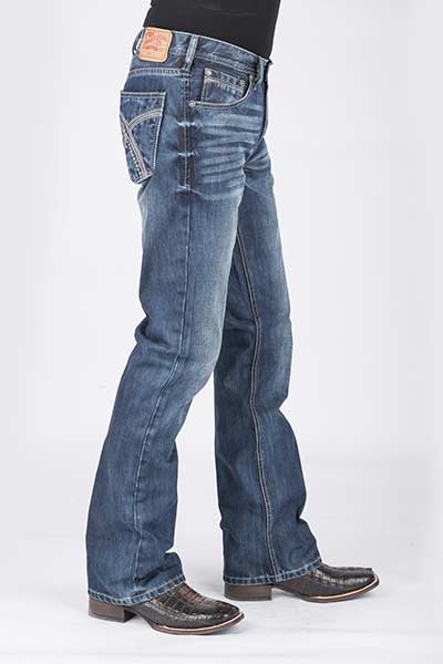 Jeans Stetson 1014 rocker pour homme