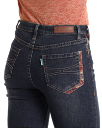 Jeans imprimé Lakota pour femme