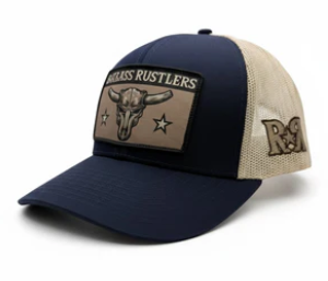 Casquette Maverick - bleu/beige R&R