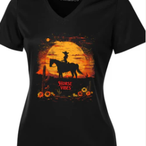 Chandail v-neck désert noir