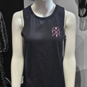 Camisole TNC noir/rose Shack Story