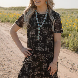 Robe en maille Rodeo Road