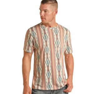 Chandail aztec naturel pour homme