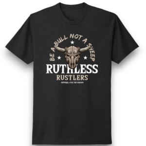 Chandail Bull not sheep Ruthless Rustlers