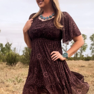 Robe Bronzed Bloom