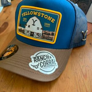 Casquette YellowStone bleu Ranch & Corral