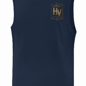 Camisole bleu homme Horse vibes