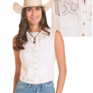 Blouse en dentelle