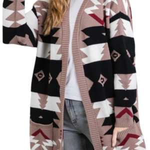 Cardigan aztec