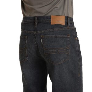 JEAN BOOTCUT EMPILABLE COUPE RELAX foncé