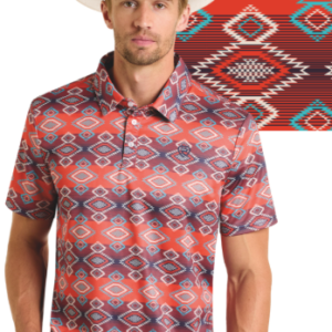 Polo aztec orange