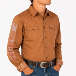 Chemise tabacco Shack Story