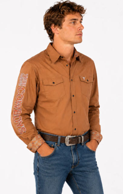 Chemise tabacco Shack Story