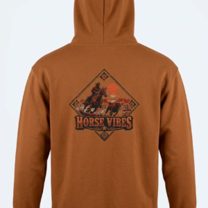 Hoodie Cowboy et veau Horse vibes dos.png